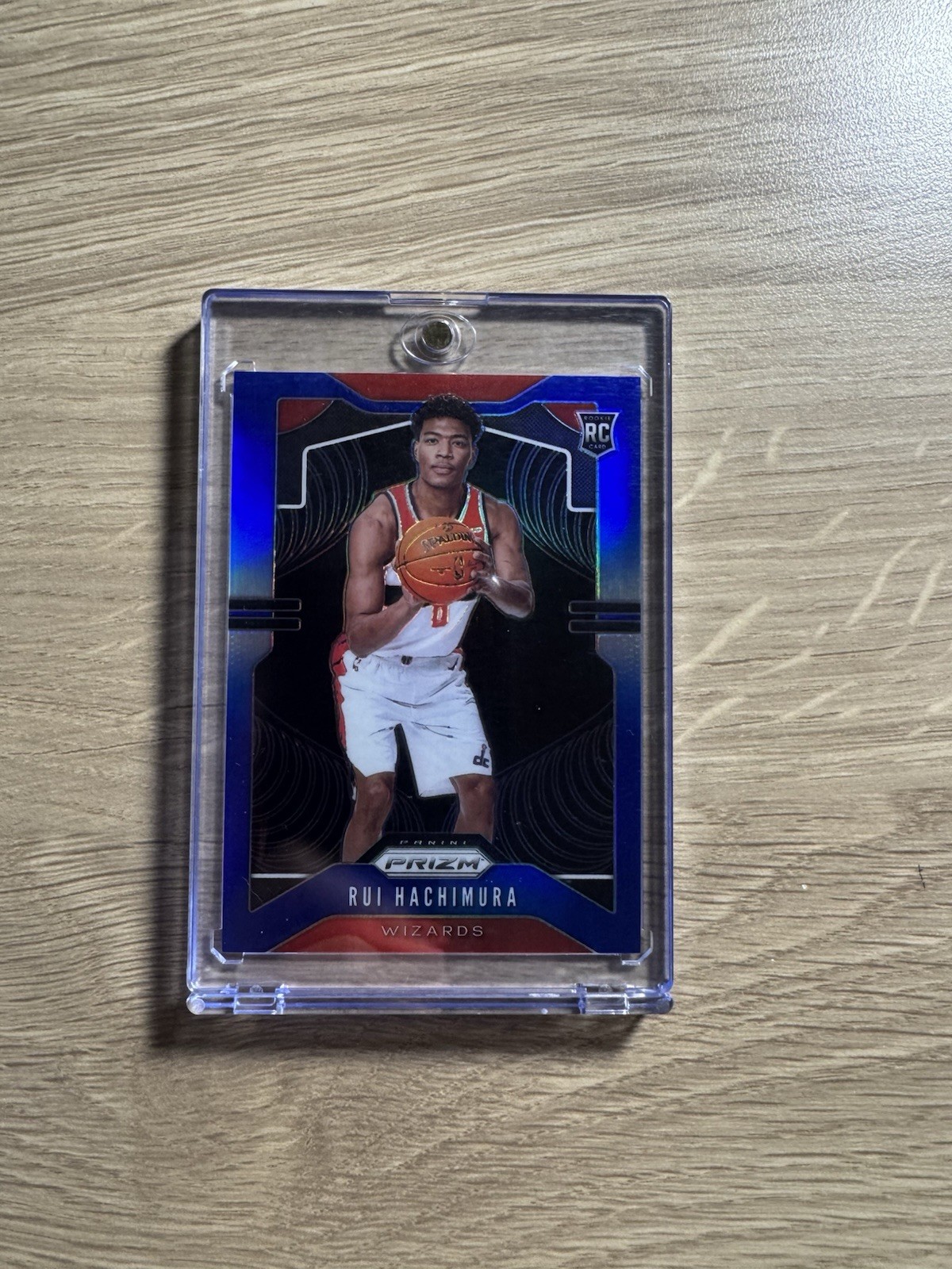 2019-20 Panini Prizm - Rookie Rui Hachimura #255 Blue Prizm /199 (RC)