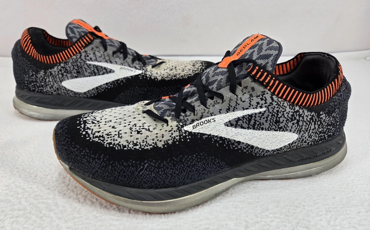 Brooks Mens Bedlam 2 Running Shoe - Ebony/Black/Grey - D - 11 Brooks Bedlam Grey Black for sale | eBay main image 4