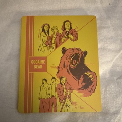 Universal Studios Cocaine Bear Blu-ray DVD Steelbook Edition 2023