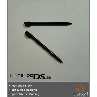 2x Nintendo DS Lite Stylus Black 🕹 (USG-004) - free post - Aust seller - image 1 of 4