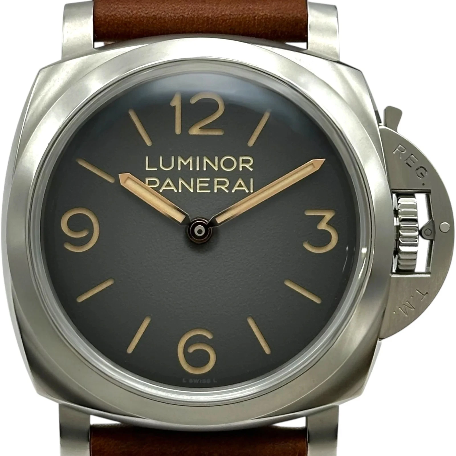 Panerai — PANERAI Luminor PAM01628 47mm SS Black Dial Mechanical (Manual) 2025 #OKW884