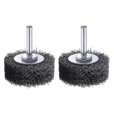 2 Pack Wire Wheel Brush Wire Wheel Brush for Drill Attachment, Rocaris 2 Inch He
