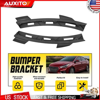 Front Pair Cover Support Bumper Bracket for 12-17 Accent 865831R000 865841R000