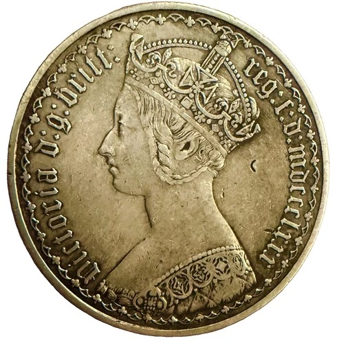 1880 Victoria Florin — photo from the most recent tracked eBay sale