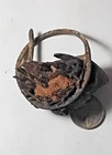 Civil War Relic Brass shoe buckle with a pine root growing through it $24.00