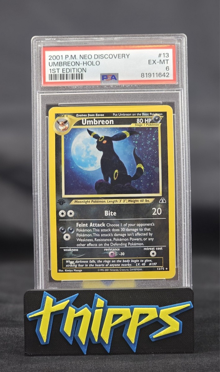 Umbreon 13/75 Neo Discovery Holo for sale online | eBay