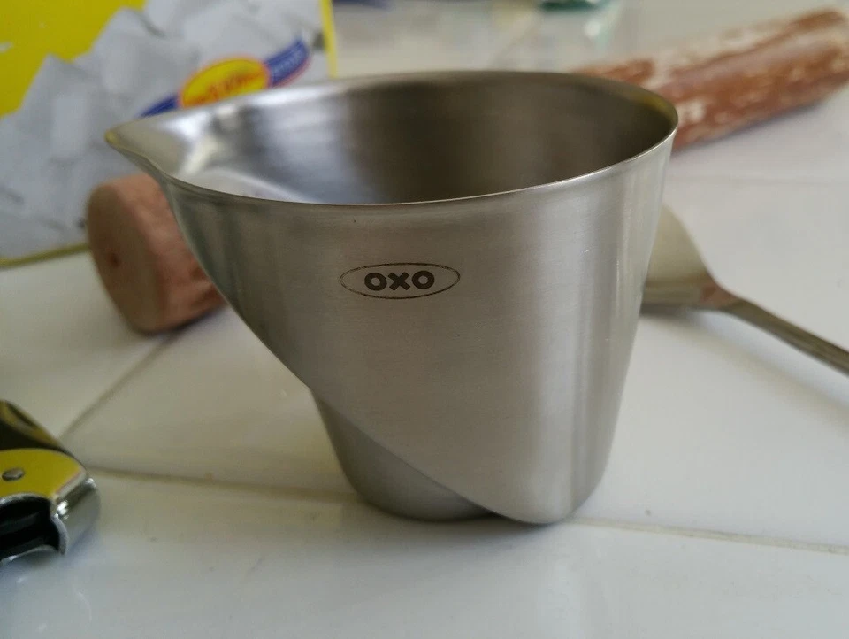 2盎司酒吧和厨房专业测量杯不锈钢跳虎射击 — 第 4/4 张图片