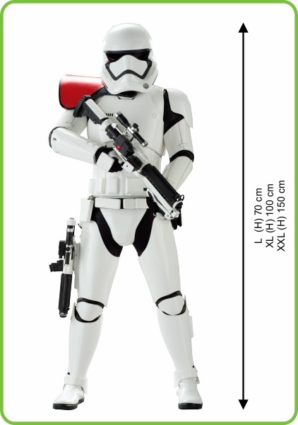 RoomMate Star Wars Episode IX Wandaufkleber – 28-teiliges Set Zum Abziehen & Aufkleben