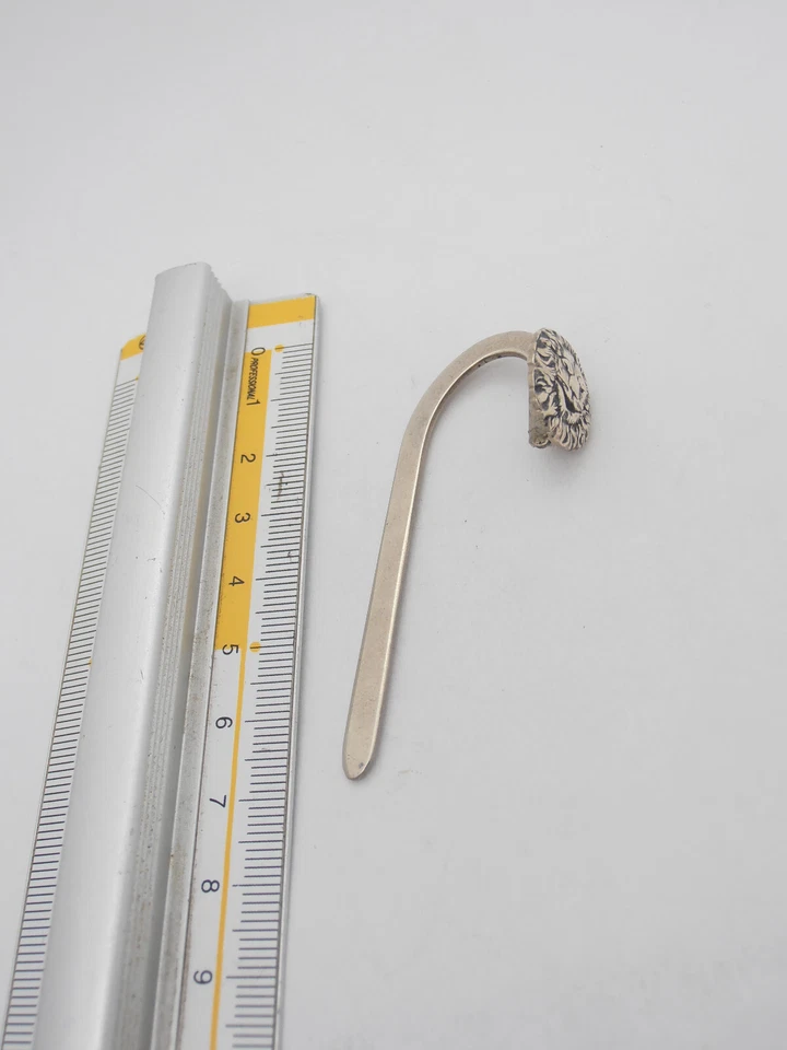 Leone : Segnalibro in Argento 925 - Segnapagina Libro - Segno Zodiacale Zodiaco - Immagine 3 di 3