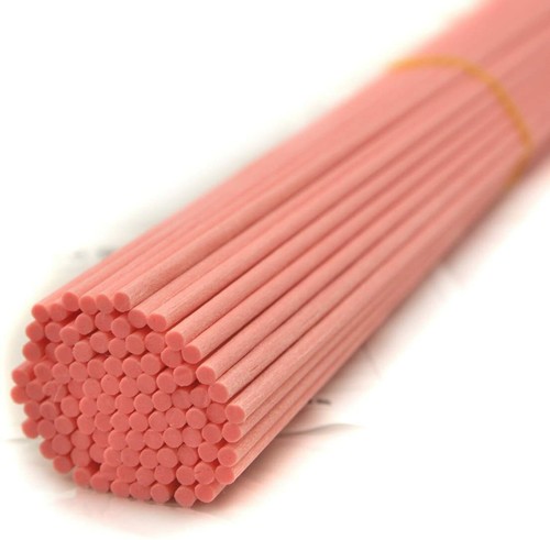 Bastoni di ricambio diffusore fibra per profumo aroma 100 pezzi (25 cm x 3 mm) - Foto 4 di 6
