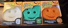 Halloween Scrub Daddy Sponges - Set Of 3: Pumpkin, Ghost, And Frankenstein