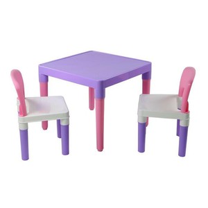 baby plastic chair and table