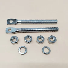 2PCS Snow Plow Trip Spring Eye Bolt for Western 90493 & Meyer 09124 1302005