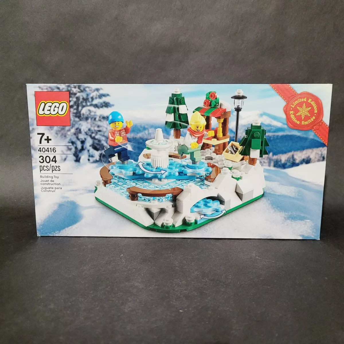 Lego 40416 ICE SKATING RINK Lego Promo GWP Christmas Set SEALED NEW