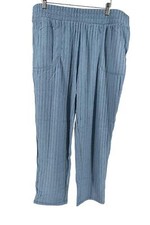 AnyBody Plush Rib Pant Dusty Blue