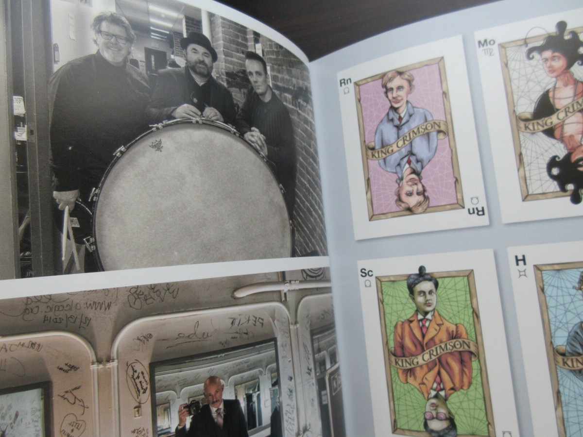 King Crimson 2018 Japan Tour Book Concert Program w Promo Flyer