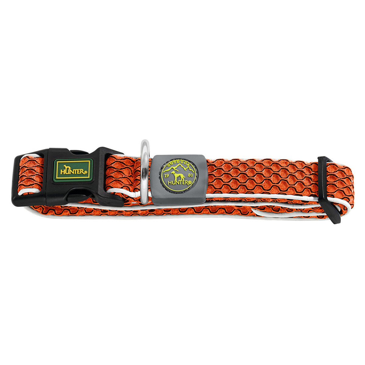 Hunter Collar Hilo Vario Basic Naranja, Transpirable, Ligero, Reflectante