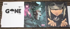 DSTLRY Gone #1-3 COMPLETE SET - ALL FOC E Covers, 1sts - By Jock!