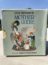 Vintage 1984 Little Treasure of Mother Goose Books - Full Color Illustrated