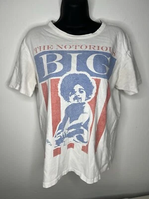 AE Notorious B.I.G. Graphic White T-Shirt Size Small - Image 1 of 4
