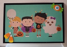 Halloween Mat 3. Scrapbook, Card making Paper Piecing