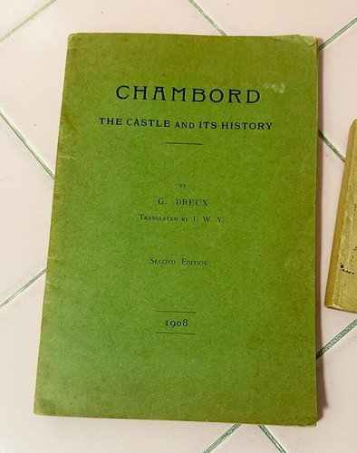1908 Postcards & Booklet Chateau De Chambord France Castle & History G. Dreux - Picture 2 of 8