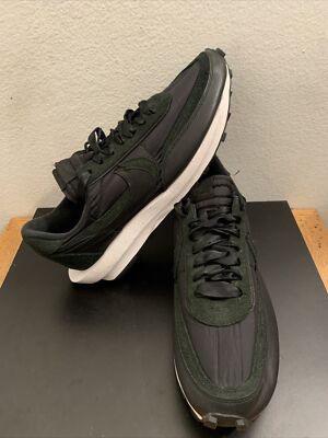 Nike×Sacai LDwaffle スニーカー　黒　26cm Nike LDWaffle x Sacai Black Nylon 2020 100% Authentic BV0073-002