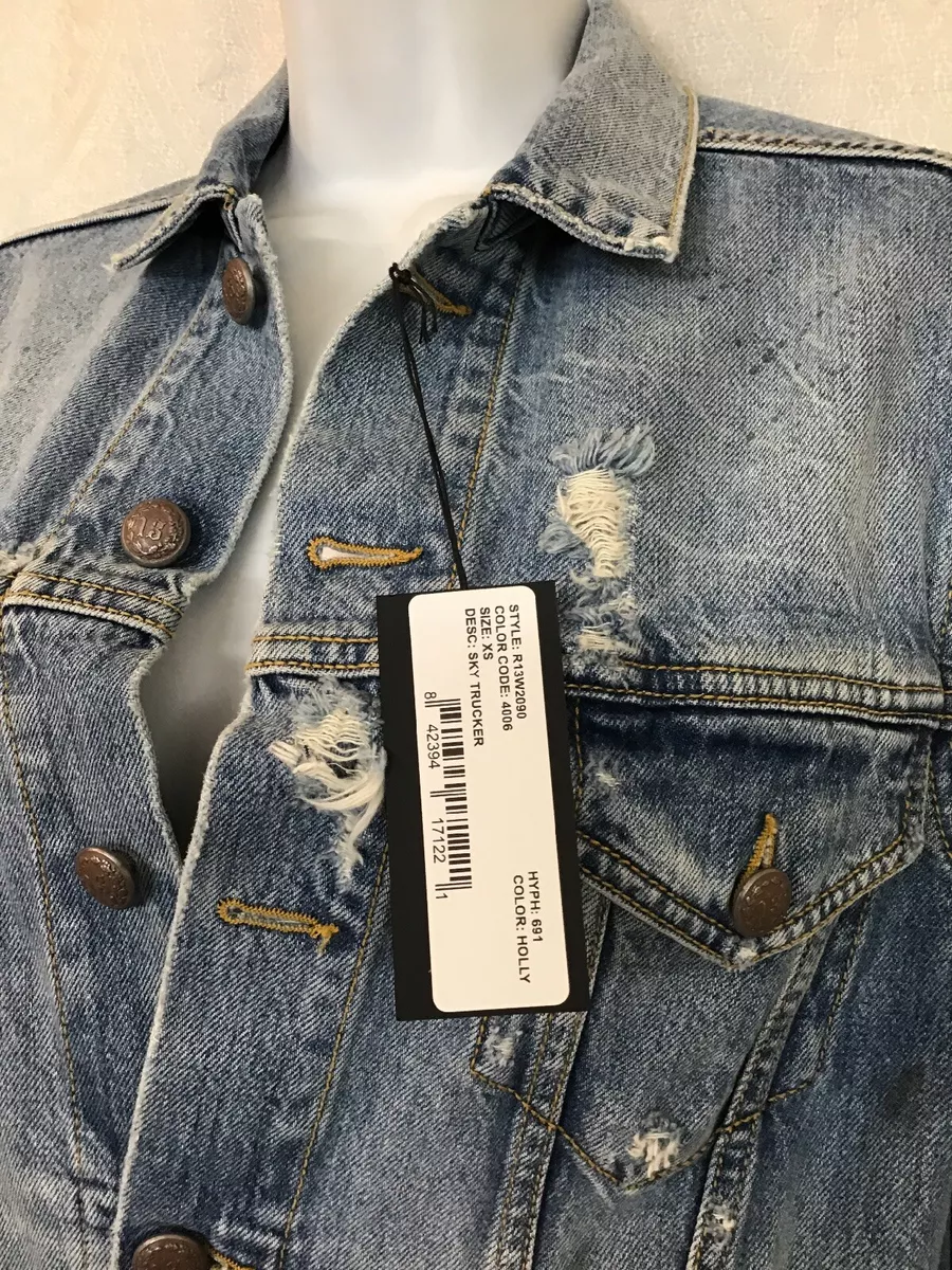 R13 trucker deals jacket