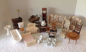 vintage doll house furniture