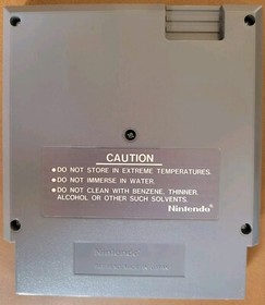 Gyromite (Nintendo NES) 5-screw Cartridge Only, Tested and Working