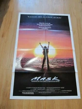 MASK original 1985 poster Cher Eric Stoltz  Sam Elliot