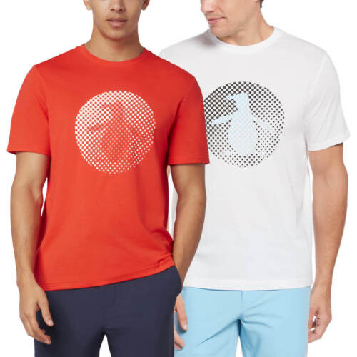 Original Penguin Herren Golfball Grafik kurzärmlig Rundhalsausschnitt T-Shirt - Bild 1 von 5