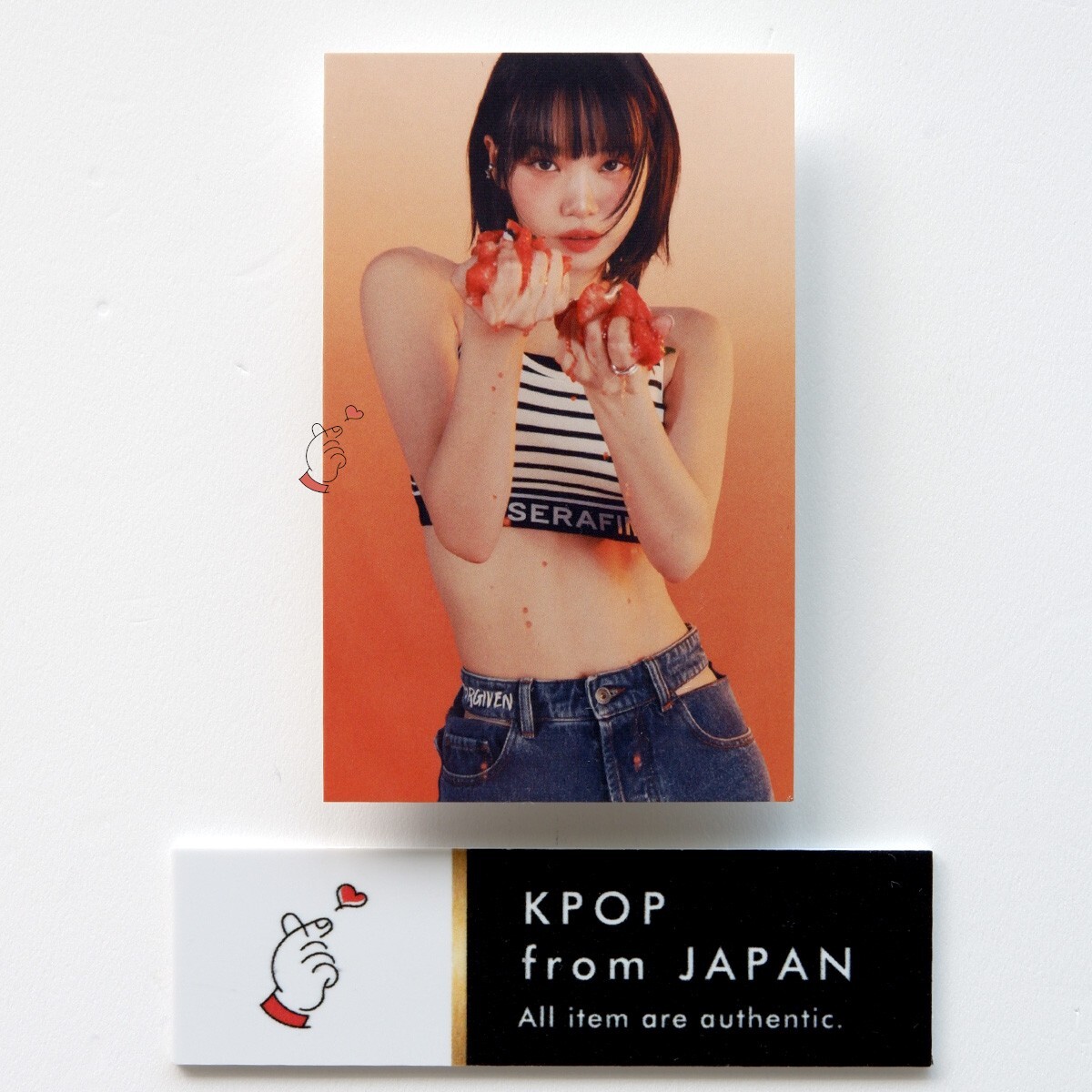 LE SSERAFIM UNFORGIVEN UMS Universal japan POB Full set Photocard