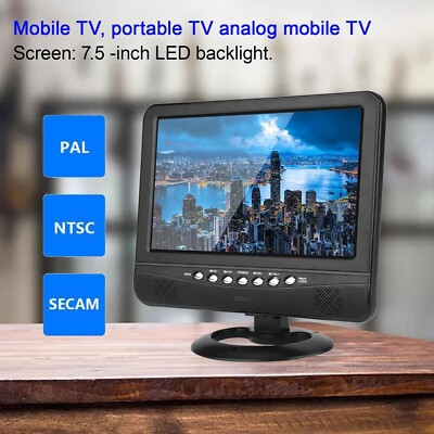 9.5'' Car Analog TV LCD  Digital Multimedia Television Player Thin Digital Mobile