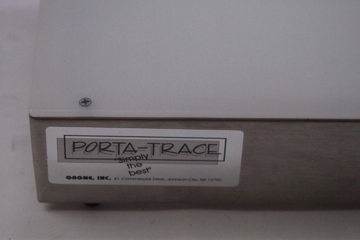 Table à Lumière Porta-Trace Modèle 1012 Vintage - 10x12 Pouces - 8 Watt - Testé Et Fonctionnel