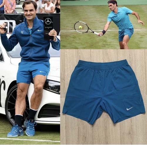 Match Worn Shorts Roger Federer - Stuttgart 2018 - Last Nike Outfit ...