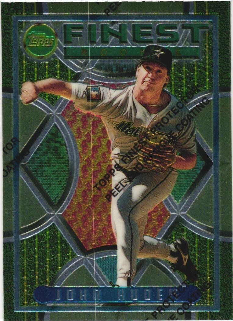 1995 Finest #9 John Hudek Houston Astros