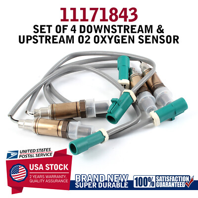 11171843 For 2001-05 Ford Explorer Sport Trac 4× O2 Oxygen Sensor Down/ Upstream
