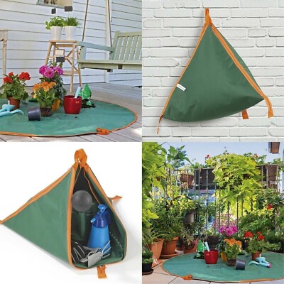 Prima Garden 2in1 Pflanzmatte Pflanzunterlage und Utensilienbeutel Ø ca. 148 cm