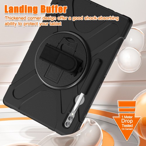 Case for Samsung Galaxy Tab A9 A9 S9 S9 S9 FE Plus Screen Protector Strap Cover - Picture 45 of 60