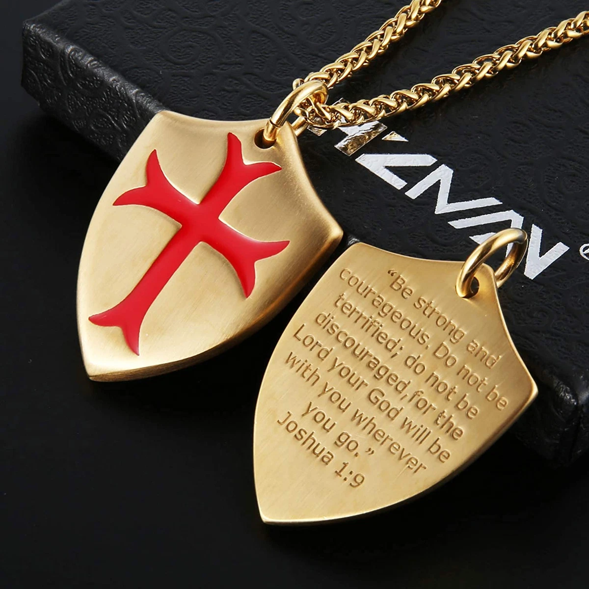 Knights templar cross pendant deals