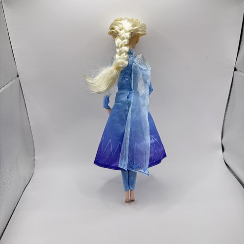 Princess Elsa Frozen Doll Hasbro Disney Store Singing 28cm - Sings Let It Go - Picture 2 of 4