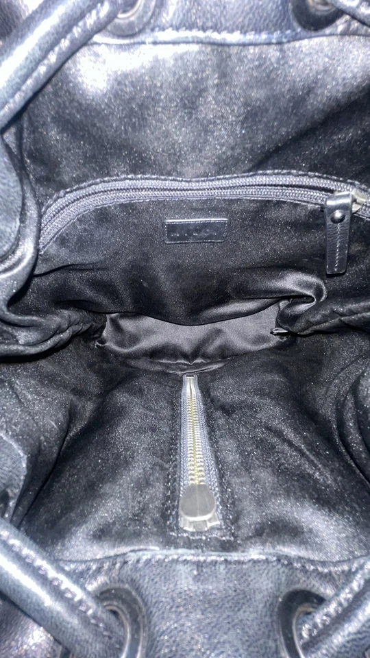 Bolso de mano Milly negro acolchado de cuero Foto 3 de 4