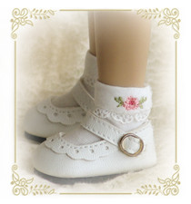 CHOOSE COLOR - Doll Socks FLORAL Fits American Girl Wellie Wisher  Other