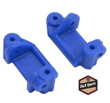 RPM 80715 Blue Front Caster Blocks Traxxas 2WD Slash Rustler Stampede XL-5 VXL