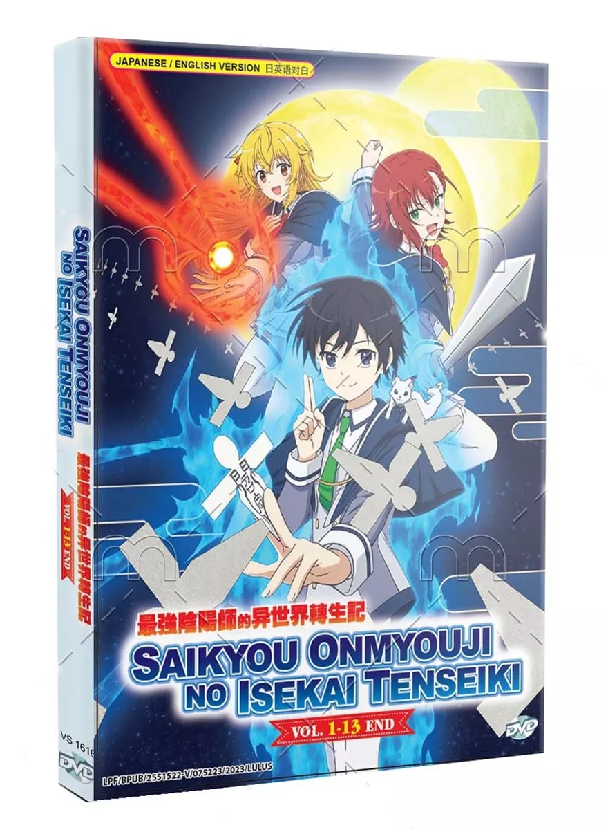 DVD SAIKYOU ONMYOUJI NO ISEKAI TENSEIKI English Dubbed 1-13 END  TrackShipping