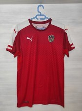 AUSTRIA NATIONAL TEAM 2016-17 HOME SHIRT PUMA 748683 JERSEY SIZE M