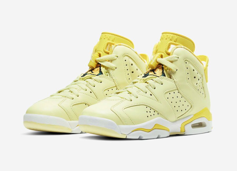 Air Jordan 6 Retro GS - CHOOSE SIZE - 543390-800 Citron Tint