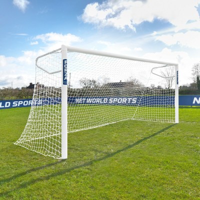 FORZA Alu110 Fußballtore mit Bodenhülsen   professionelle Standard Fußballtore