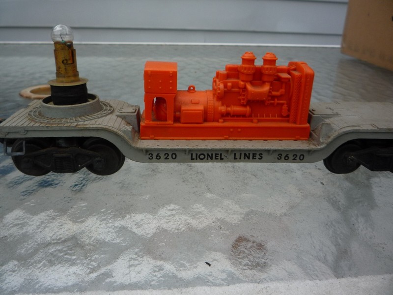Lionel O-gauge 3620 Rotating Searchlight Car